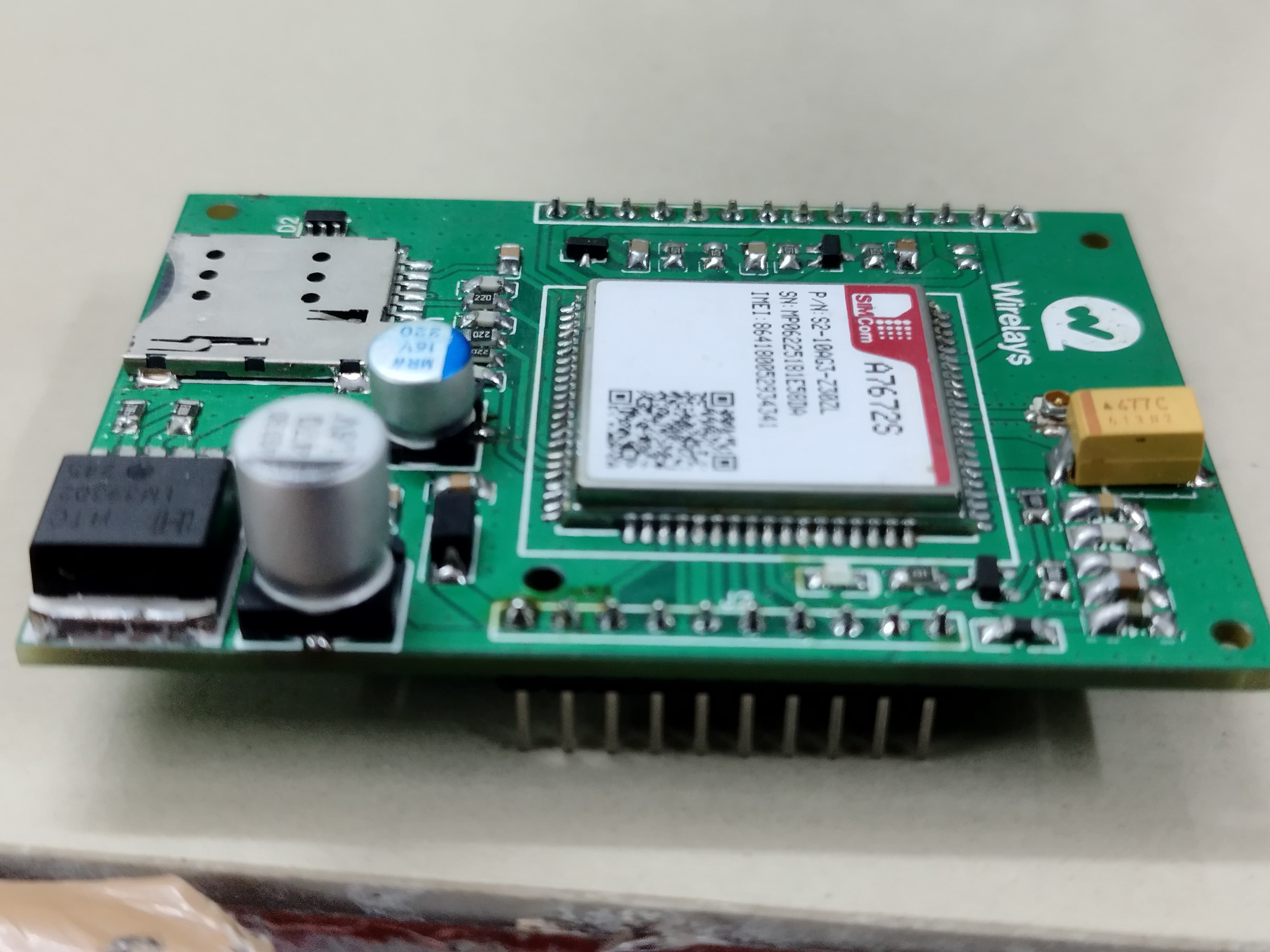 SIM A7672S 4G + 2G LTE Development Board – Without GNSS | 4G developme ...
